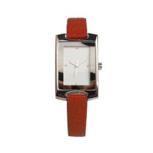 New design oem logo leather facke sample women fashion watch